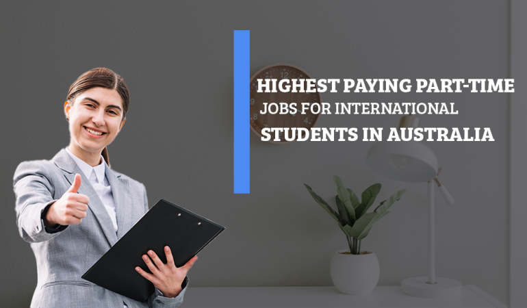 part time jobs for international students in australia